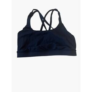 lululemon athletica Align Energy Black Sports Bra Women's Size 8 Excellent very